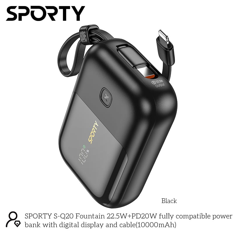 Sporty 10000mAh Power Bank